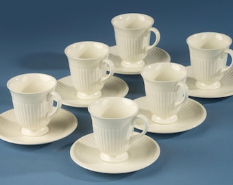 Set van 6 Koffiekopjes - Wedgwood - Edme