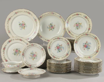 Service de table 40 pièces - Porcelaine française