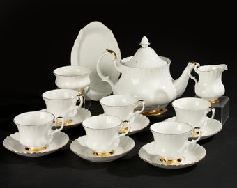 10-Piece Tea Set - Royal Albert - Val d'Or