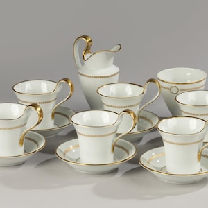 8-Piece Coffee Set - Furstenberg - Porcelain