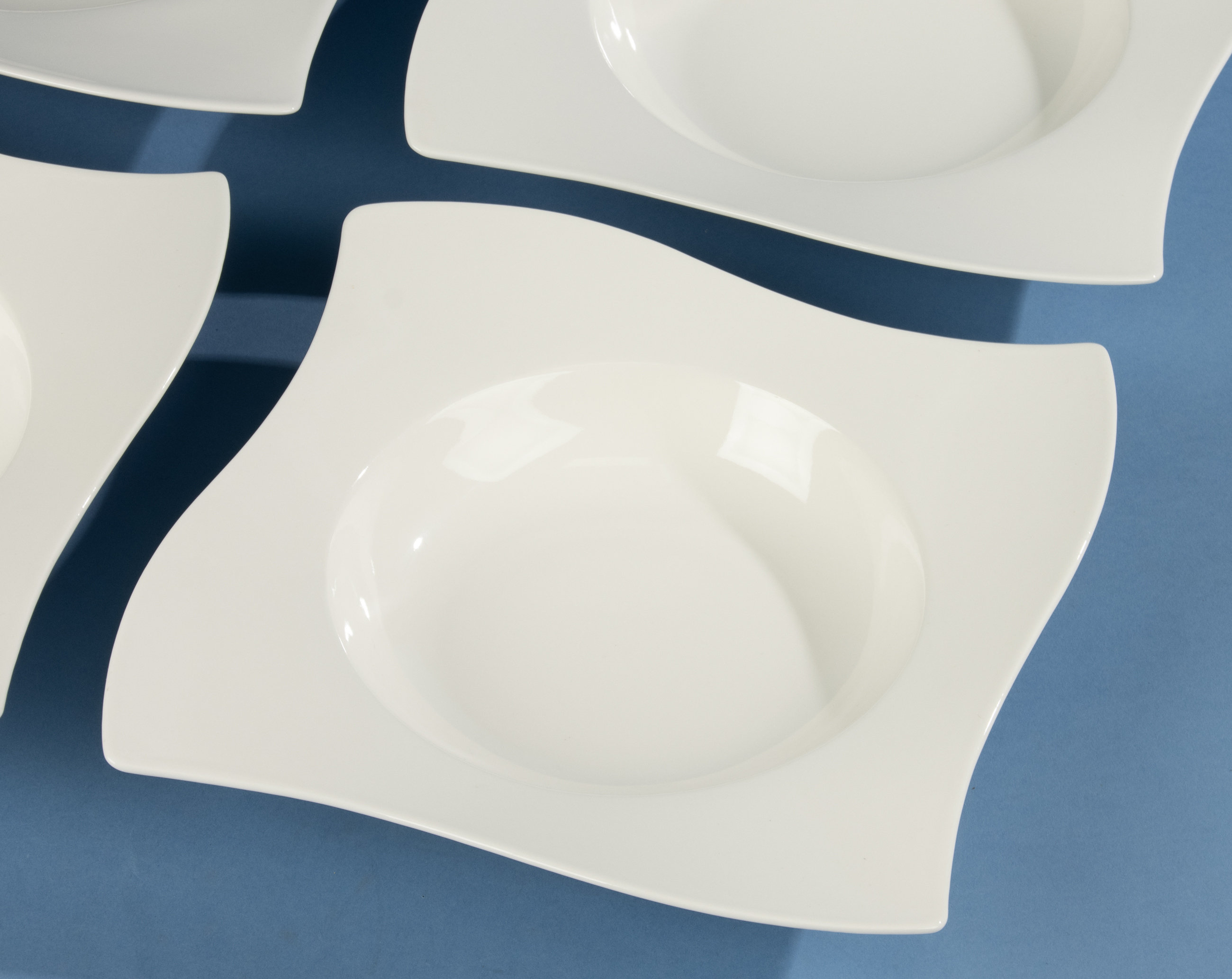 Villeroy and Boch(ビレロイ&ボッホ) スーププレート4枚セット