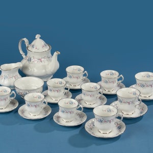 13-piece Tea Set - Paragon - Romance - Etsy Hong Kong