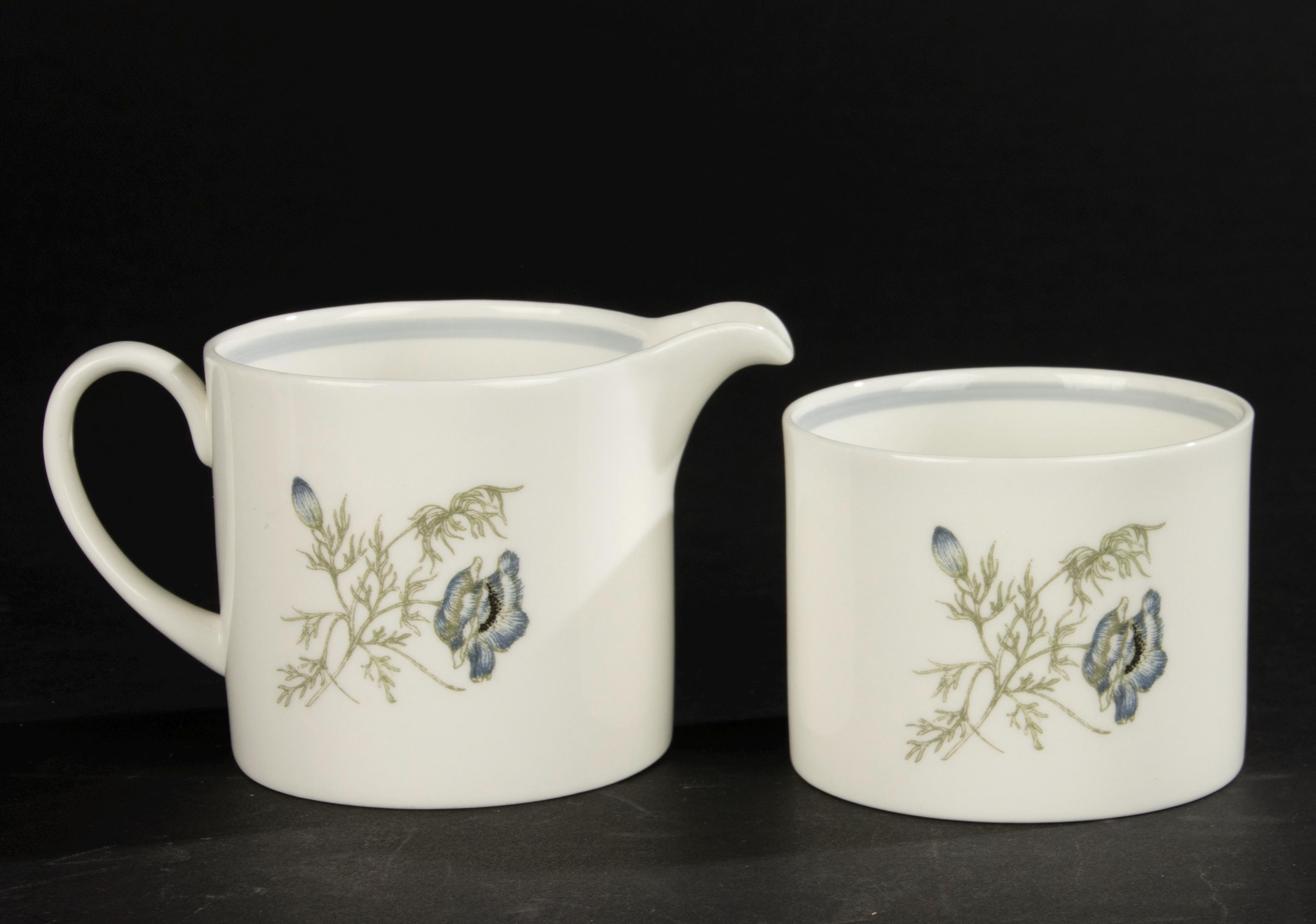 8 Piece Coffee Set - Wedgwood - Glen Mist - Susie Cooper - Etsy