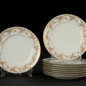 Set of 9 Cake Plates - Royal Tettau