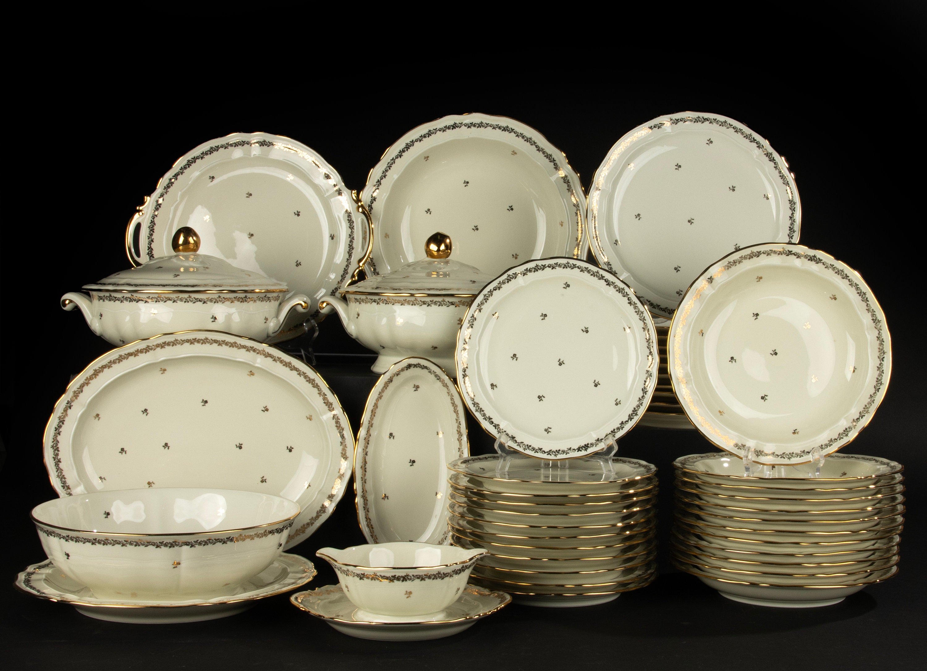 44-Piece Set Dinnerware - Bernardaud Limoges - Etsy 日本