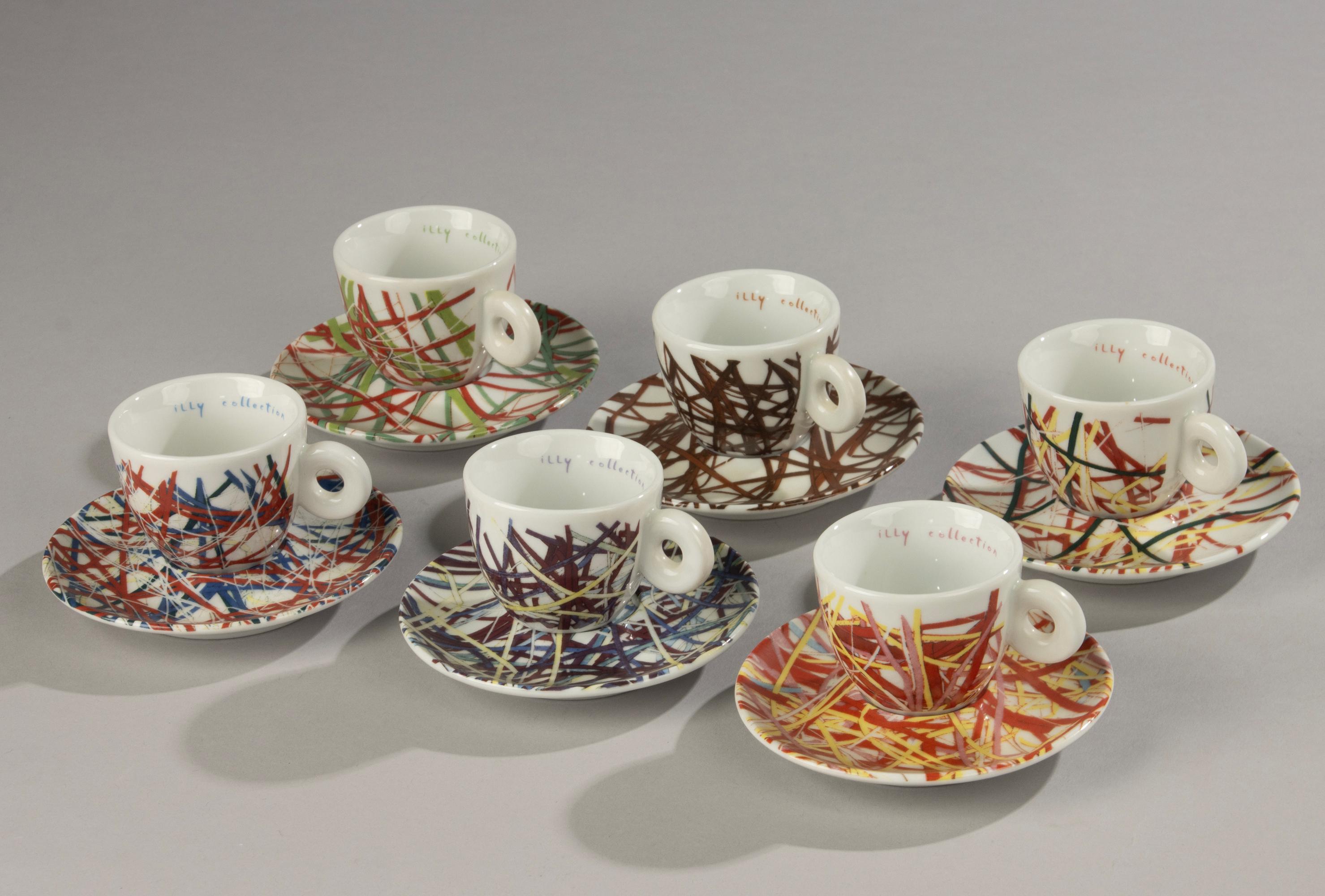 イリー ILLY collection エスプレッソカップ 6客セット 【公式通販】 イリー ILLY collection エスプレッソカップ 6客セット 【公式通販】