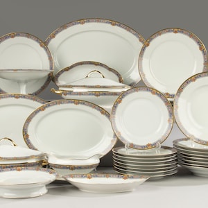 Servizio da tavola da 34 pezzi - Johann Haviland Bavaria