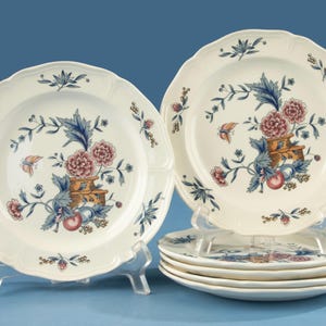 Set med 6 tårtfat - Wedgwood - Potpurri