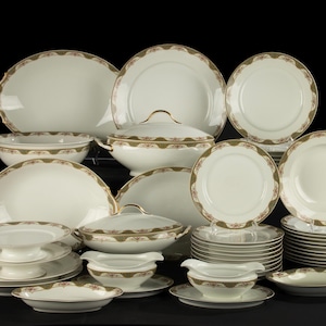 49-Piece Dinner Set - Raynaud Limoges