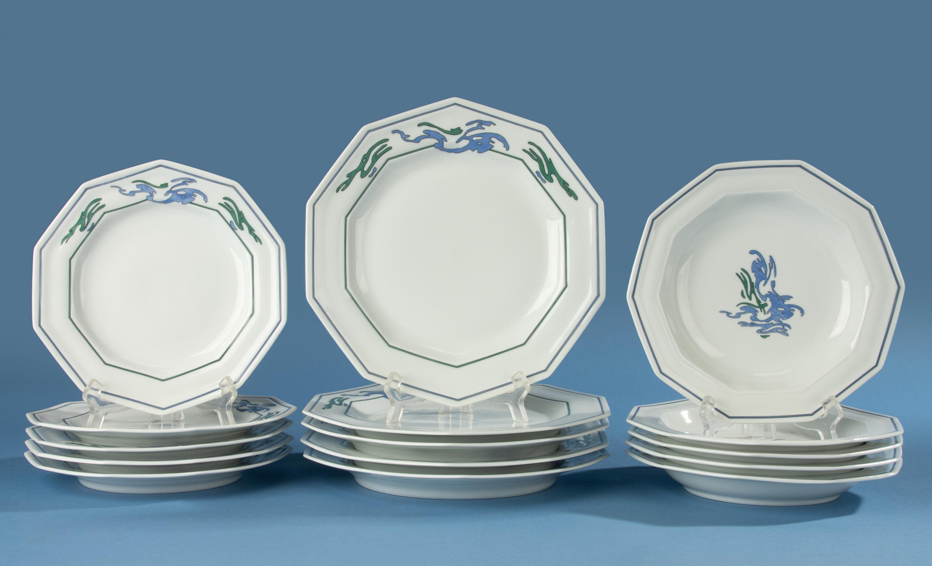 Vintage philippe deshoulieres limoges plates - Etsy 日本