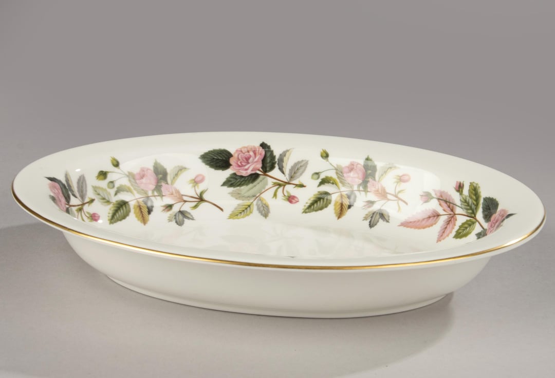 ★Hathaway Rose★3枚セット Serving Dish - Wedgwood - Hathaway Rose - Etsy