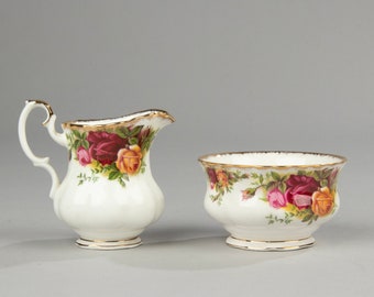 Set Crema e Zucchero - Royal Albert - Old Country Roses