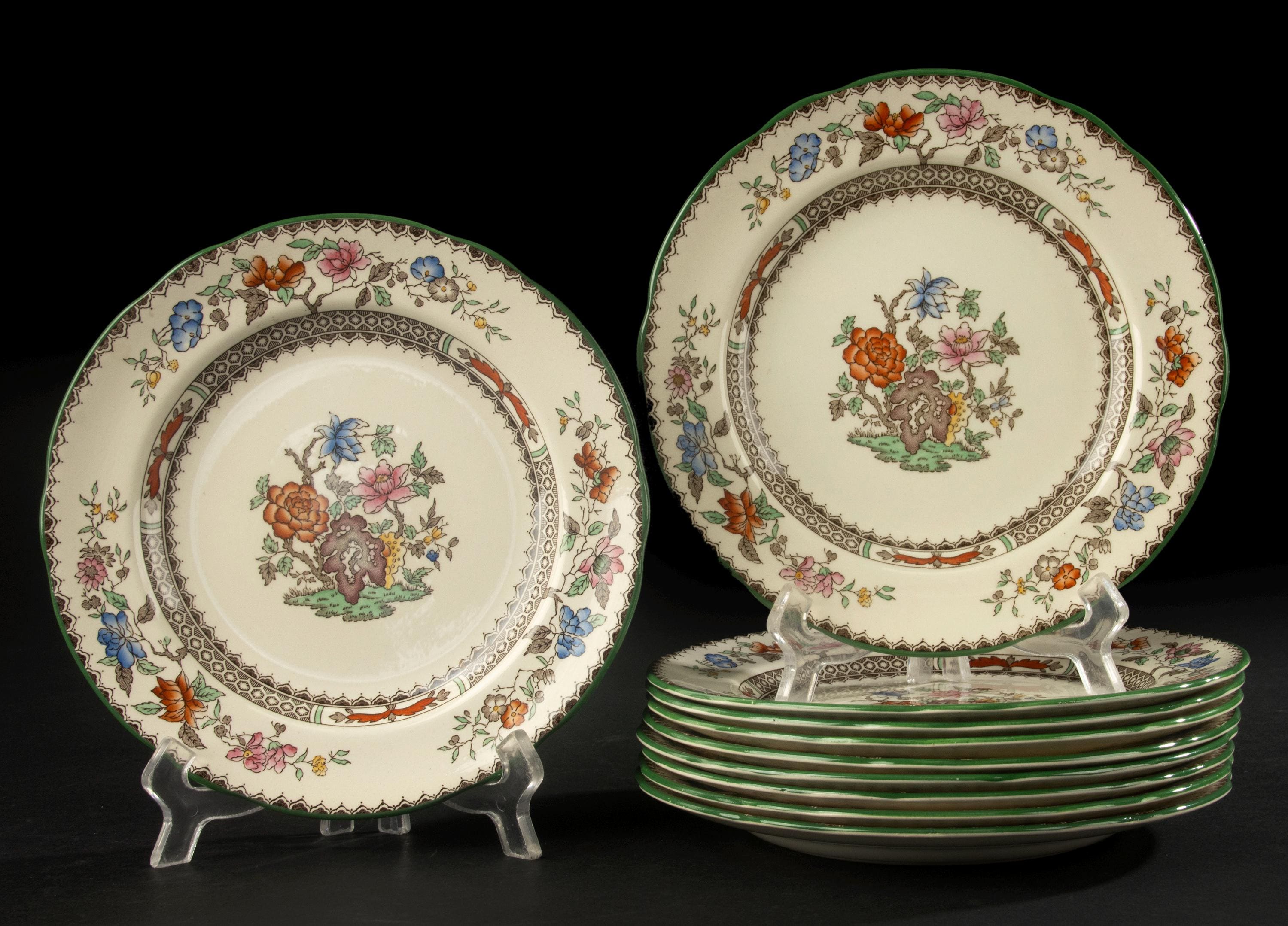 Spode Chinese Rose 食器セット英国製 廃盤 希少　フルセット Spode Chinese Rose 食器セット英国製 廃盤 希少 フルセット