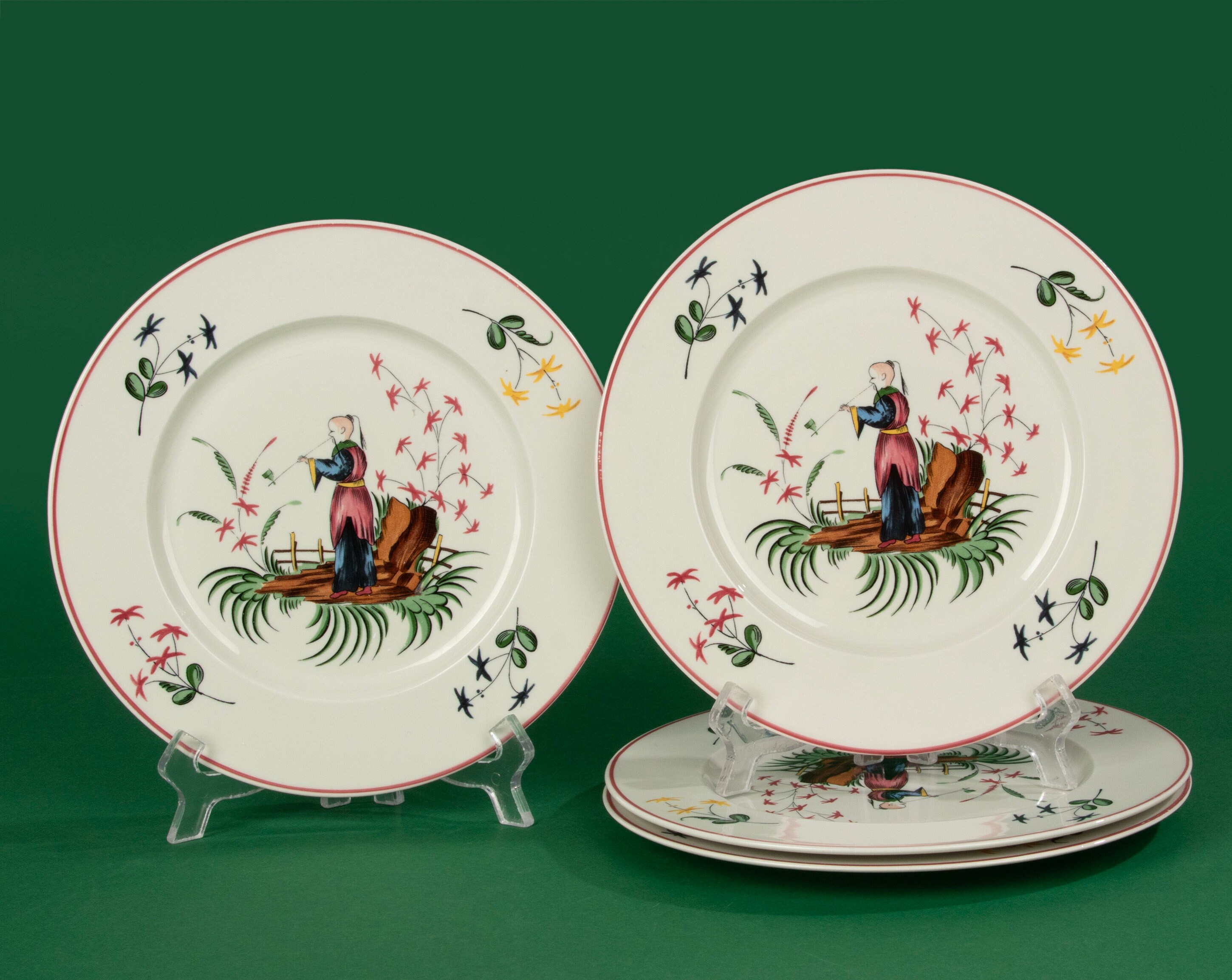 ビレロイ&ボッホ(Alt Strassburg)スープボール＆ソーサー4点セット