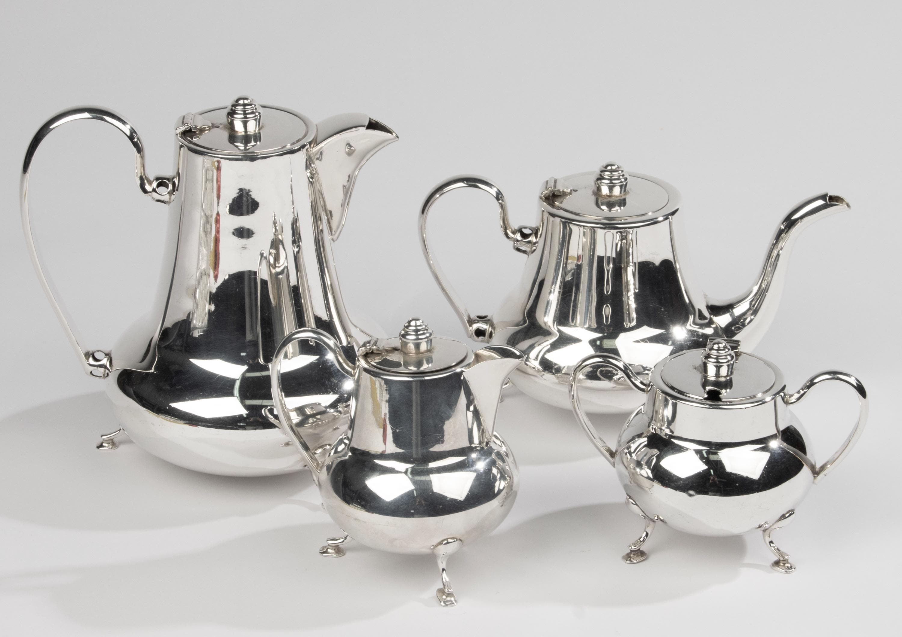 Silver plated tea and coffee set - Etsy 日本