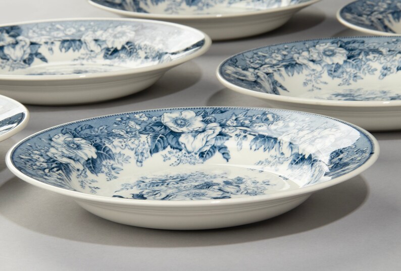 Set of 6 Soup Plates Royal Sphinx Balmoral Etsy Italia