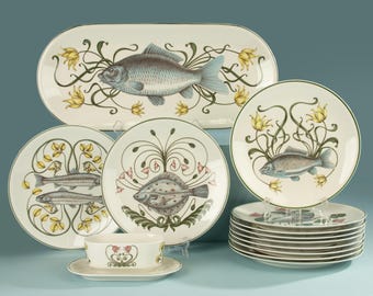 Juego de 13 piezas de artículos de pesca - Villeroy & Boch
