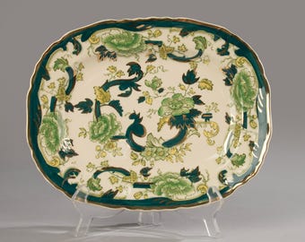Serving Dish - Masons - Chartreuse