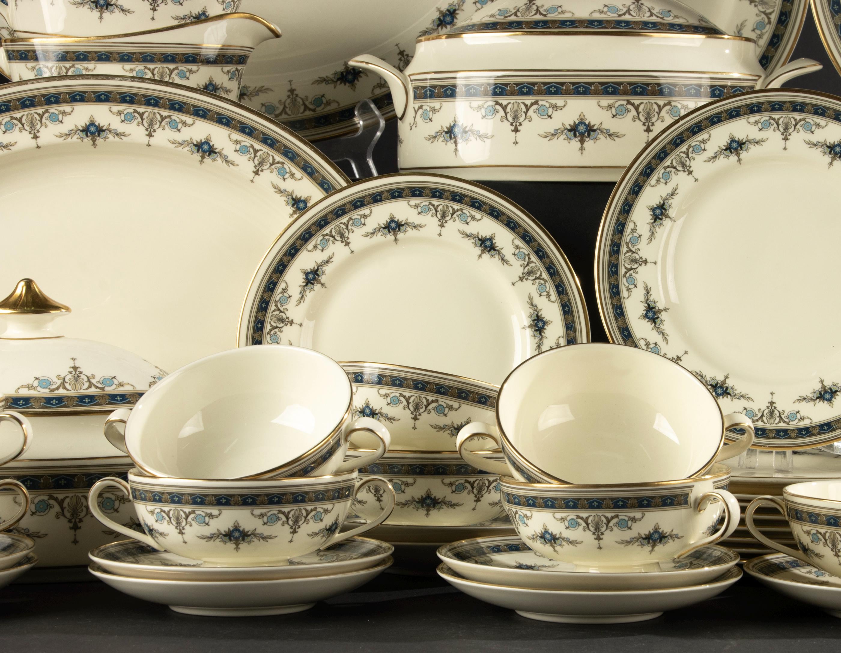 44-piece Dinner Set - Minton - Grasmere - Etsy