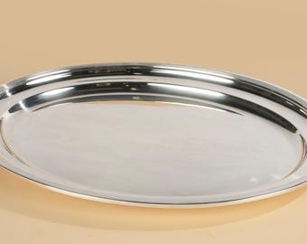 Vintage Gorham Heritage E/P Silverplated Tray ~ Engraved~c C of P