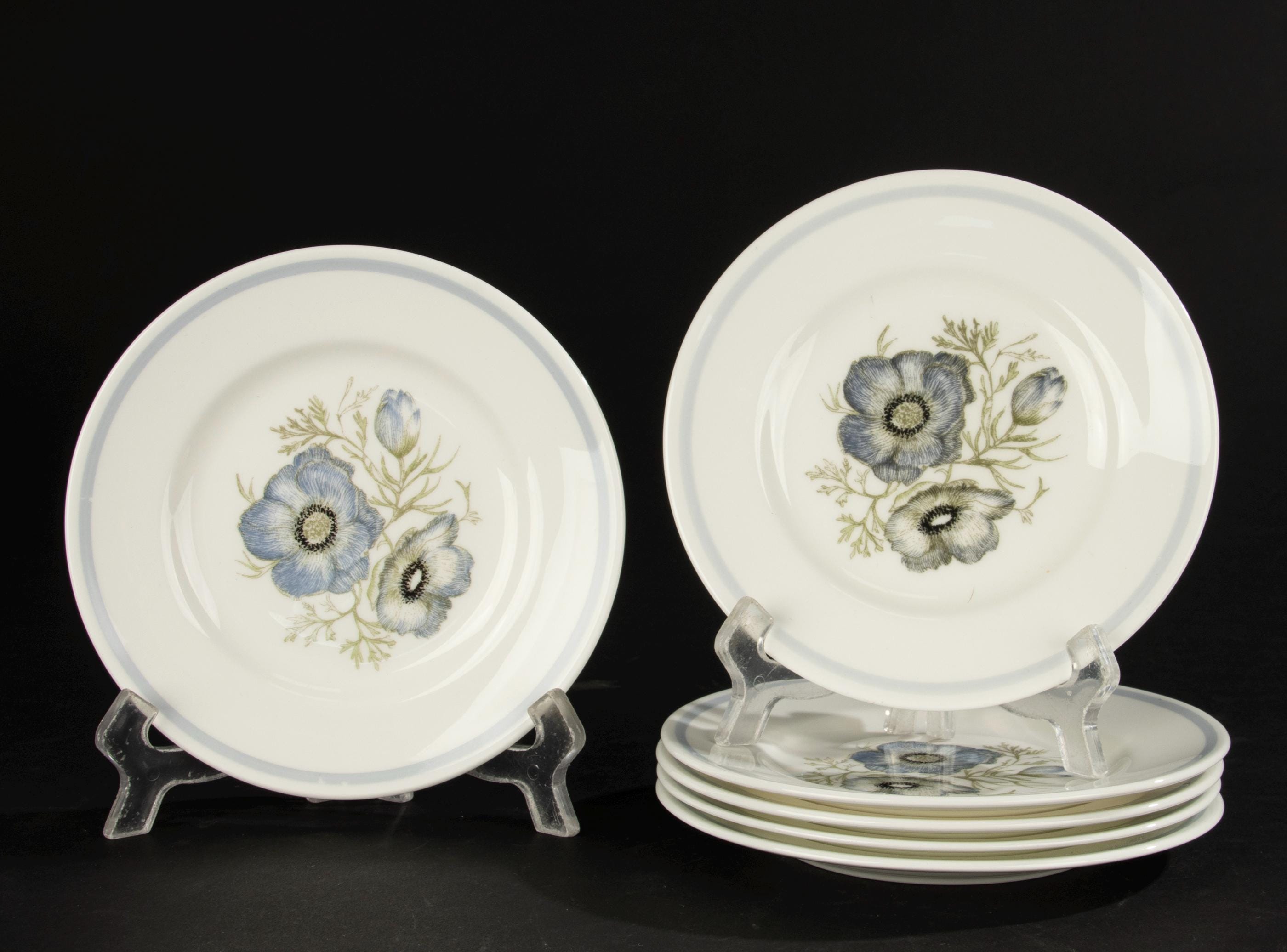 ケーキプレート 6 枚セット - ウェッジウッド - グレンミスト