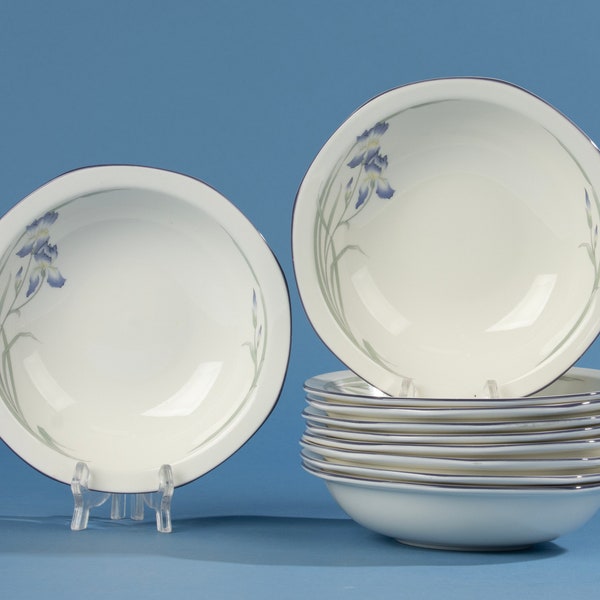 Set of 10 Soup Bowls - Royal Doulton - Minerva