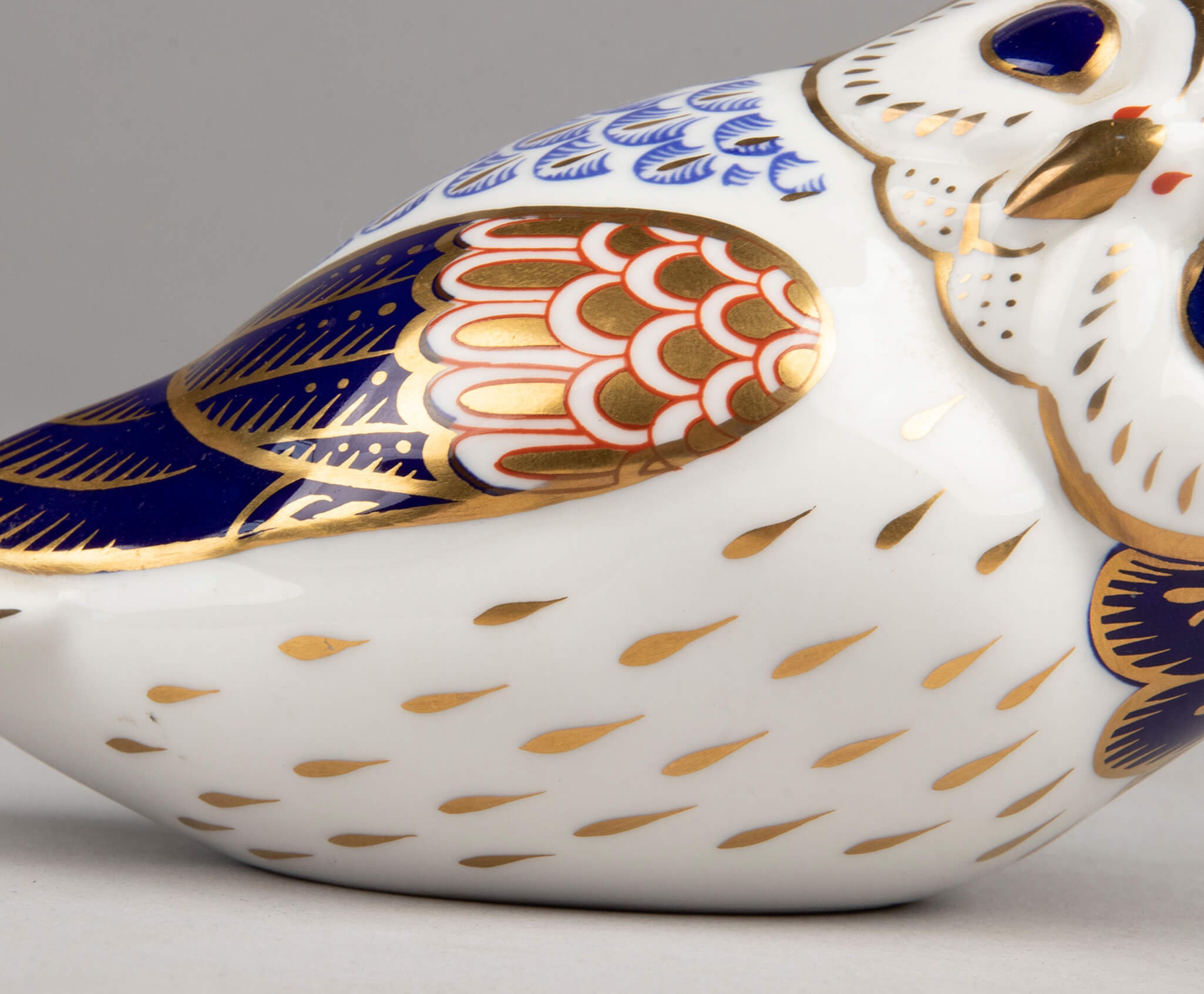 Porcelain Paperweight - Owl - Royal Crown Derby - Etsy