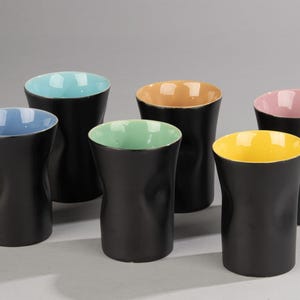 Set of 6 Ceramic Cups