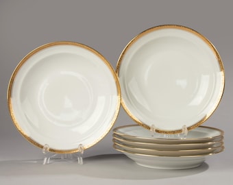 Set of 6 Soup Plates - Limoges