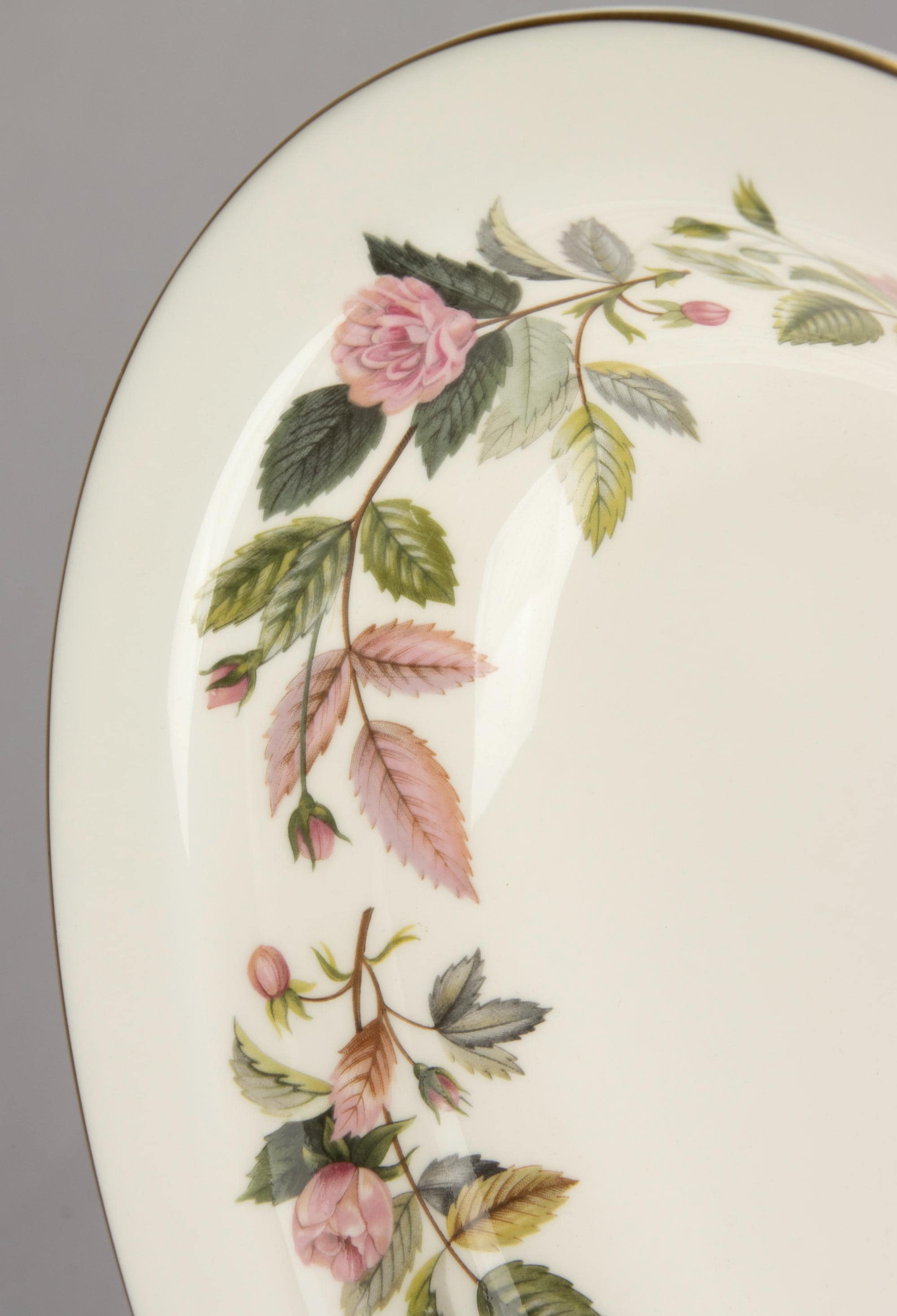 Serving Dish - Wedgwood - Hathaway Rose - Etsy