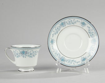 ノリタケ ブルーヒル ティーカップ＆ソーサー 5客セット - Etsy 日本