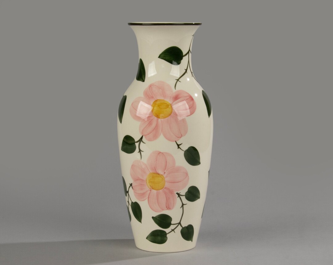 Large Vase Villeroy & Boch Wild Rose Etsy