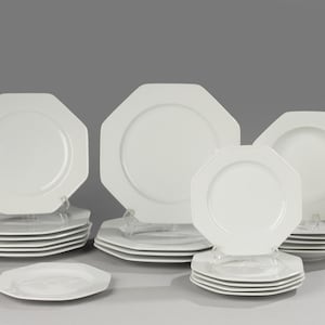 22-Piece Set Plates - Bauscher Bavaria
