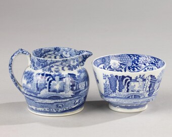 9-piece Tea Set - Spode - Italian - Etsy