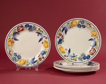 Coffret de 6 Assiettes Plates - Churchill - Paloma