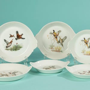 Set of 6 Oven Dishes - Porcelaine de Paris