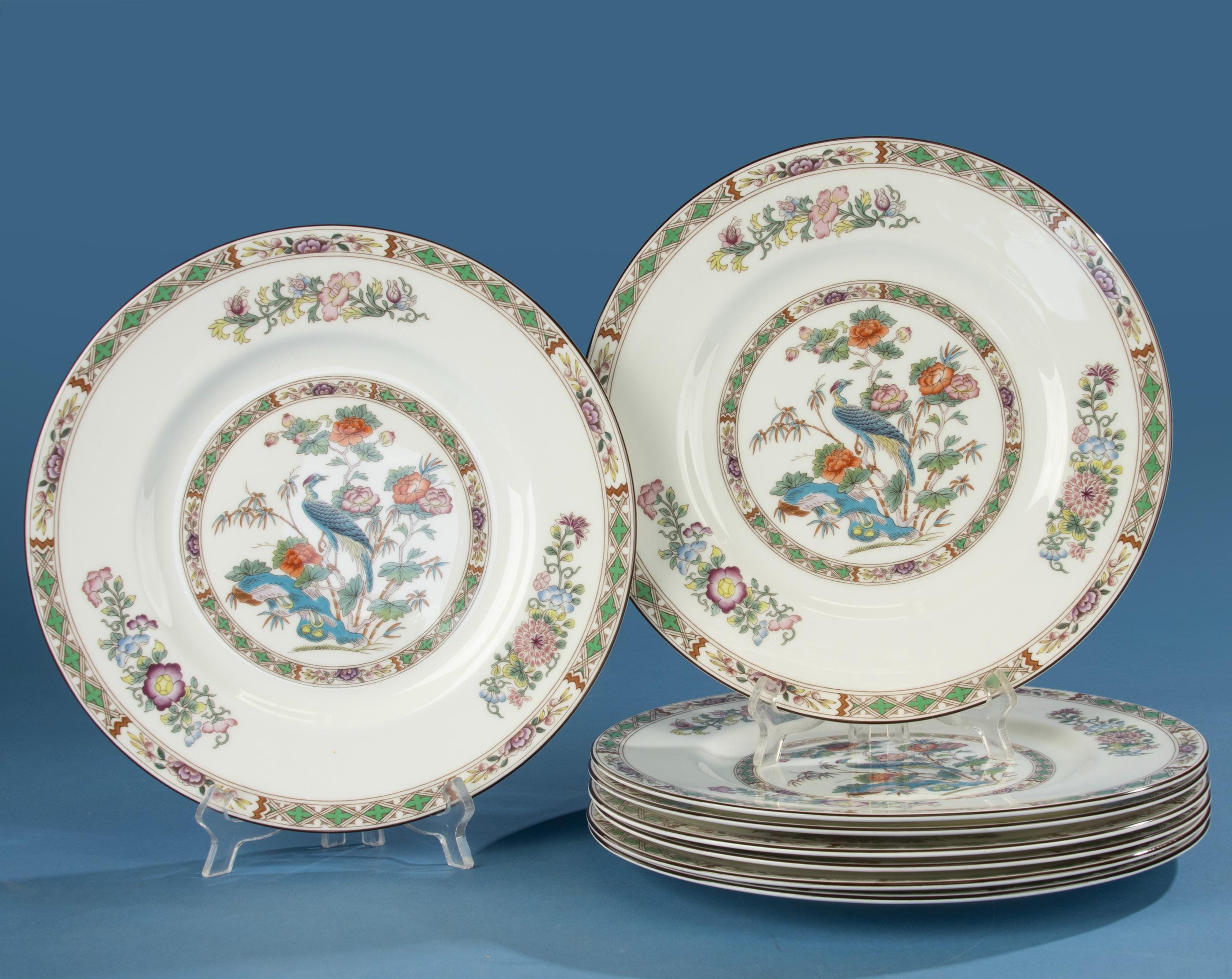 Kutani Crane Wedgwood Dinner Plate - Etsy Kutani Crane Wedgwood Dinner Plate - Etsy