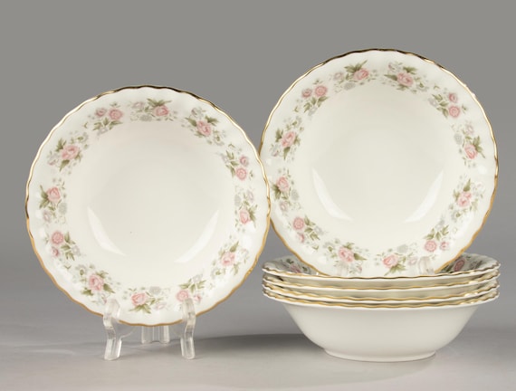 17点セット⭐️MINTON Spring Bouquet 食器ミントン Set of 6 Bowls - Minton - Spring Bouquet - Etsy