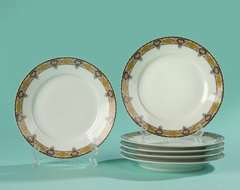 Coffret de 6 Assiettes à Gâteaux - Bernardaud Limoges