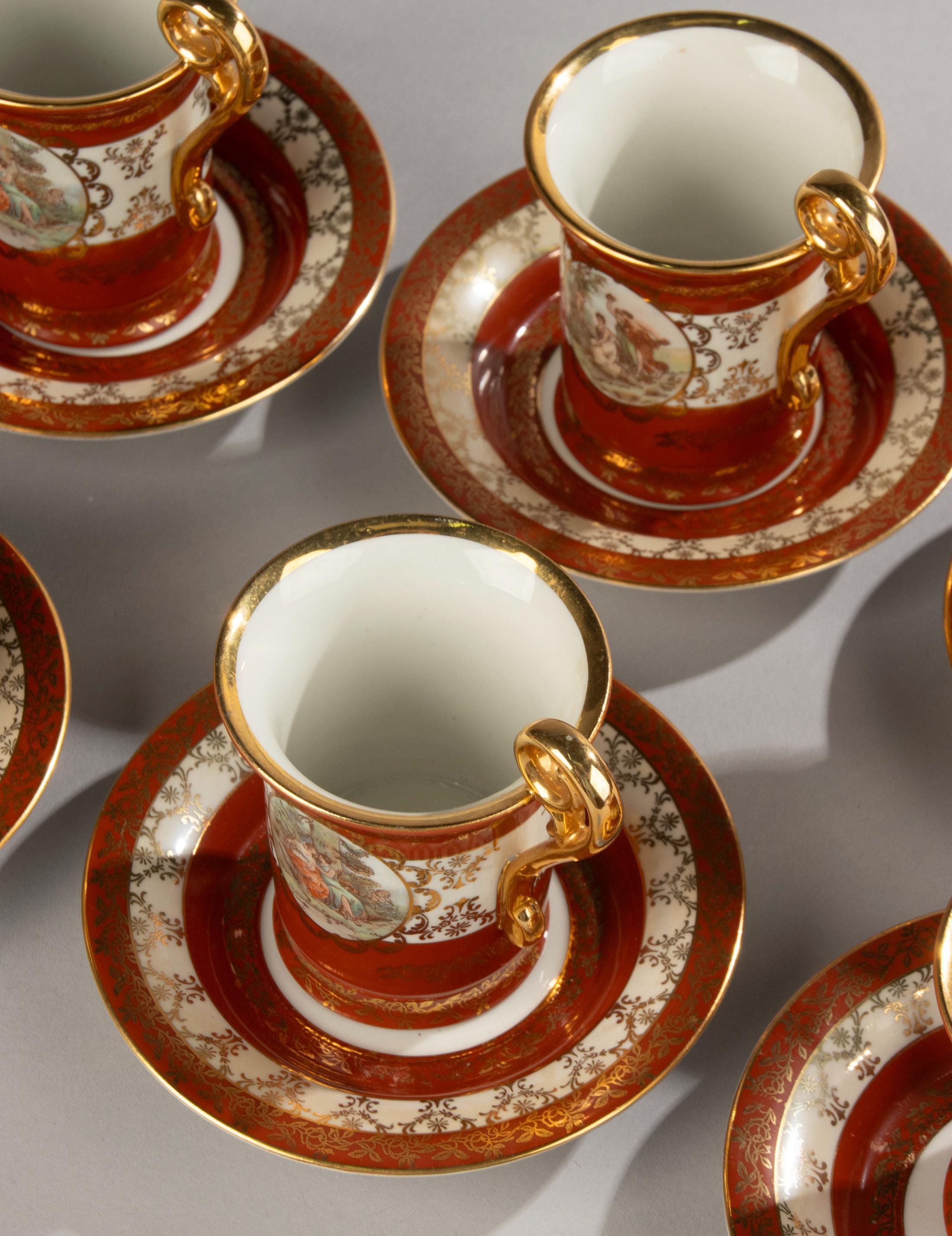 コーヒーカップ6個セット - シューマン・ババリア - 磁器 - Etsy 日本