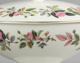Round Lidded Dish - Wedgwood Hathaway Rose - Etsy