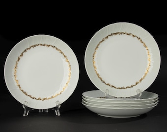 Set of 6 Dinner Plates Bernardaud Limoges Isabelle - Etsy 日本