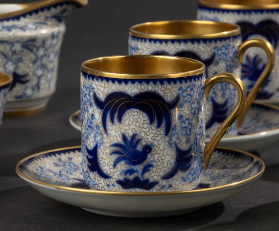 9-piece Coffee Set - Arabia Finland Porcelain - Model Shefoo - Etsy