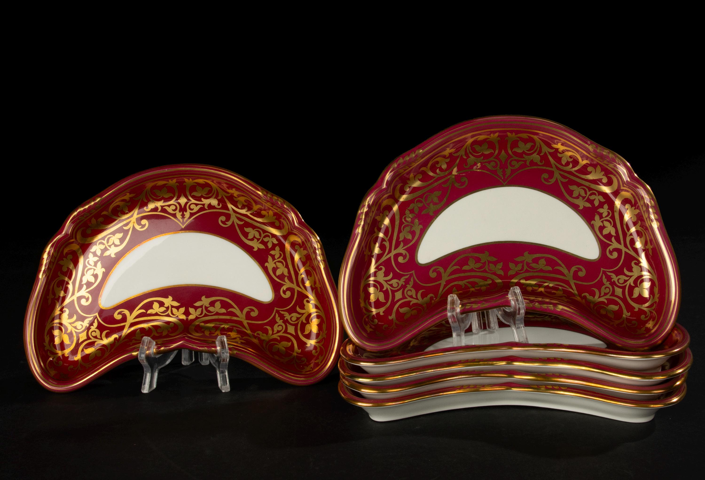 Spode red plate - Etsy 日本