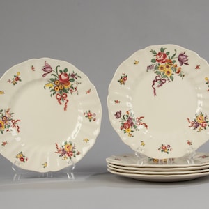 Set mit 6 Speisetellern – Royal Doulton – Old Leeds Sprays