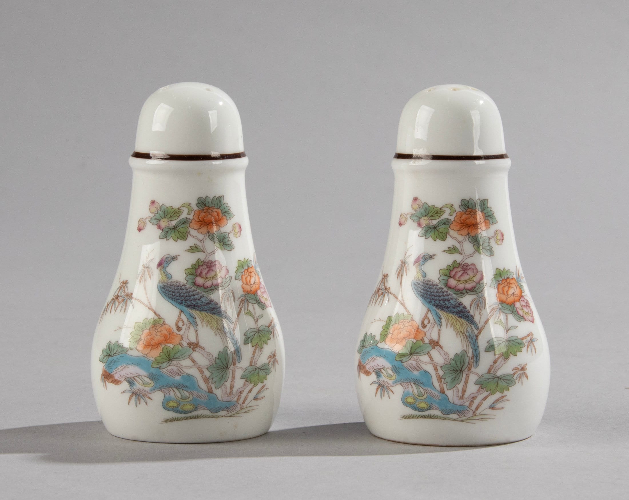 Salt and Pepper Set - Wedgwood - Kutani Crane - Etsy