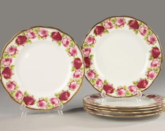 Oven Dish - Royal Albert - Old Country Roses - Green Edge
