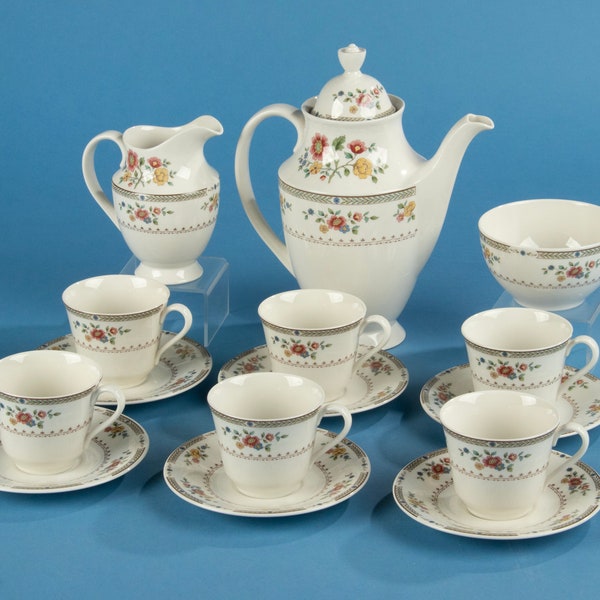 Service à thé 9 pièces - Royal Doulton - Kingswood