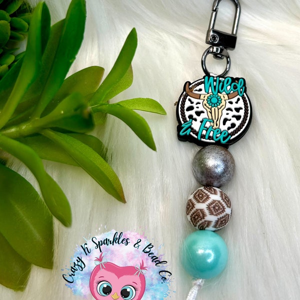 Small Keychain Add Ons or Wristlet Charm or Small Keychain Charm* loose silicone bead * wristlet * Santa * Teacher Gift * gift