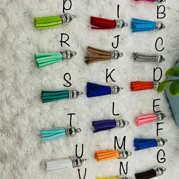 Tassel Keychain Etsy